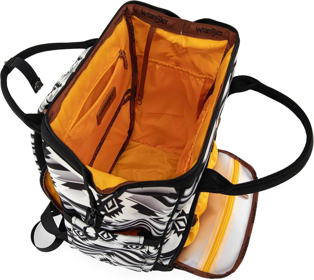 Wrangler Aztec Diaper Bag Backpack