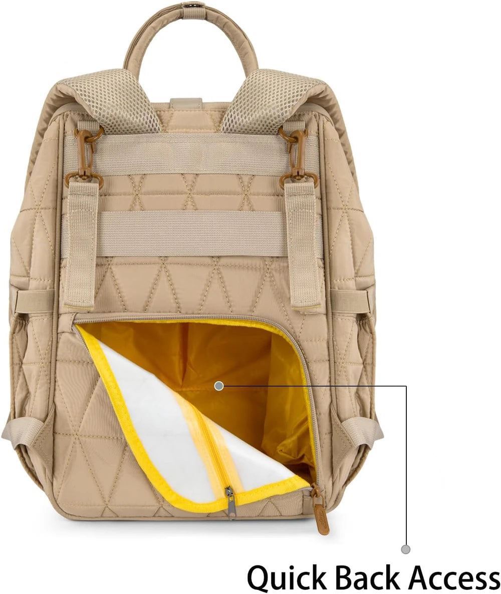 Quilted Wrangler Diaper Backpack