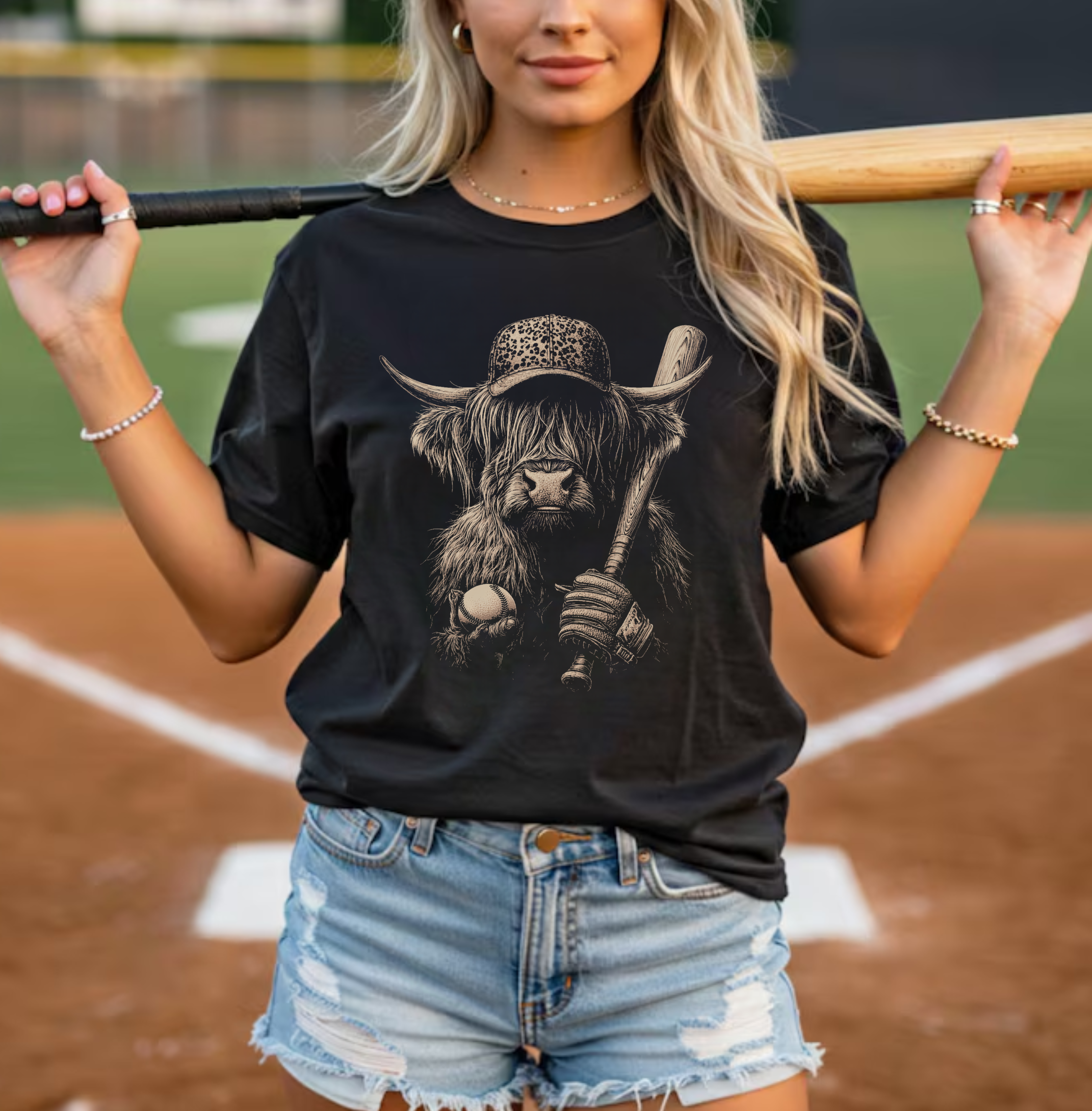 Highland Baseball T-Shirt